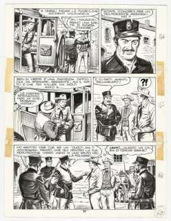 Tex # 143 - Erio NicolÃ² - tavola originale "La Cella della Morte" - Loose page - (1972) | Catawiki