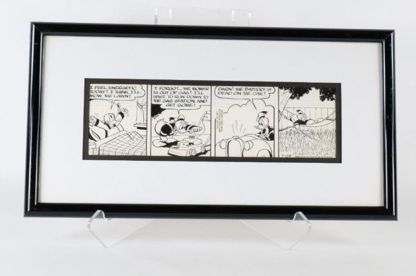 Lot 425 - Walt Disney Newspaper Comic Art | Bodnars Auction