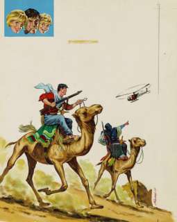 Aidans, Edouard | LES FRANVAL Couverture originale à l’encre de Chine, aquarelle | Cornette de St Cyr