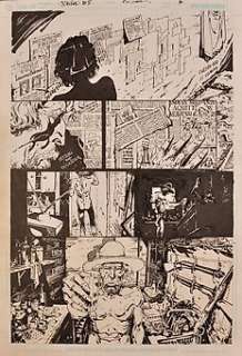 Guera Rm | Scalped - Illustration originale de la planche 20 du Comics "Scalped", Issue 5 "Indian Country" - (2007) | Catawiki