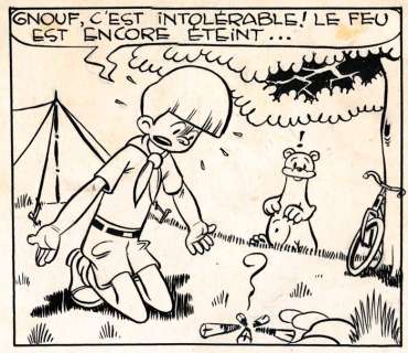 Hubinon, Victor (Als Victor Hughes) | Hubinon, Victor (als Victor Hughes) - Originele pagina - Rik Junior - (1946/1947) | Catawiki