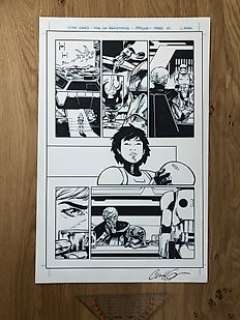 Cory Hamscher - Star Wars issue 1 page 10 - Age Of Resistance - Captain Phasma