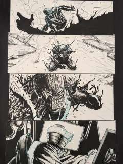 Art (Originals & Sketches) - VENOM #9 PAGE 10 (STEFANO CASELLI ART)