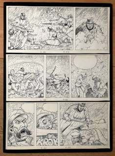 Manara, Milo | Manara, Milo - Planche originale (p.43) - très grand format - Quatre Doigts - l’Homme de Papier - Exemplaire unique - (1982) | Catawiki