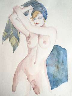 Leone Frollo | Leone Frollo - acquerello originale - Firmato - Page volante - Exemplaire unique | Catawiki
