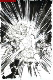 Leinil Yu | Covers / Pinups Issue Phoenix Resurrection # 02 Page Cover | Kwan Chang