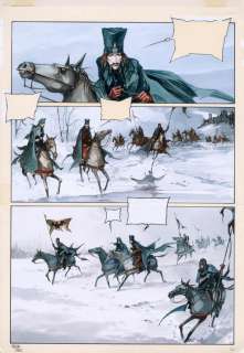 Pascal Croci - Planche originale - Dracula - Intégrale