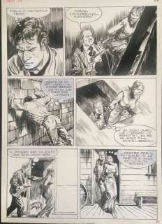 Guido Buzzelli | Tex Albo Gigante n. 1 - Guido Buzzelli - original page - Page volante - (1988) | Catawiki