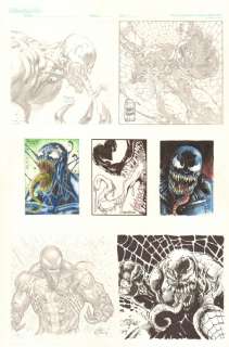 Jam Pieces - Venom Jam Piece - 2009 Art By David Finch, Warren Martineck, & Others