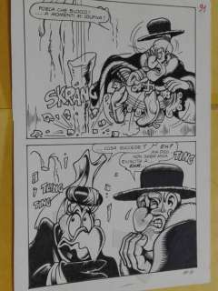 Magnus (Roberto Raviola) | Magnus, Compagnia della Forca n° 18 - Tavola Originale pag. 91 con lettering - Page volante - Exemplaire unique - (1977) | Catawiki