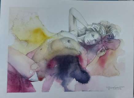 Giovanna Casotto | Giovanna Casotto - illustrazione originale - Thought - Page volante - (2021) | Catawiki