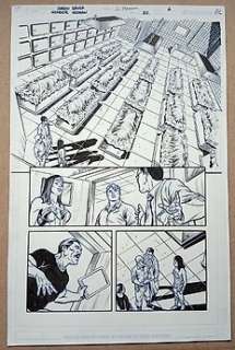 Sergio Davila - WONDER WOMAN - pagina original serie regular DC universe Rebirth Sergio Davila Scott Hanna