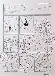 Marco Nizzoli | Raymond Capp - Marco Nizzoli - tavola originale - Page volante - (1996) | Catawiki