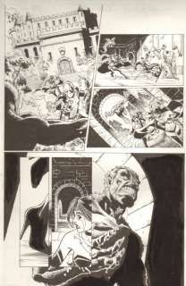 Reilly Brown | Deadpool: Infinity Gauntlet #8 Pg.6 - Deadpool & Shiklah Vs Werewolf | Anthony’s Comic Book Art