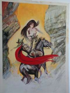 Horacio Lalia | Lanciostory n. 27 - Original Cover - Page volante - (1979) | Catawiki