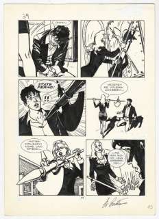Giampiero Casertano | Dylan Dog #103 - G. Casertano - tavola originale "I Demoni" - Exemplaire unique - (1998) | Catawiki