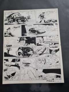 Maltaite, Eric | Maltaite, Eric - Planche originale (p.2) 421 - T3 - Suicides - (1985) | Catawiki