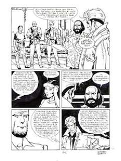 Germano Bonazzi - Nathan Never n. 24-68 - 4x Tavole Originali G.Bonazzi - Page volante - EO - (2000)