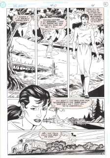 Rod Whigham | The Jaguar #10 P.4 - Sexy Babe - 1992 | Anthony’s Comic Book Art