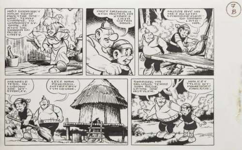 Janusz Christa (1934 - 2008), "Kajko and Kokosz" - | Desa Unicum