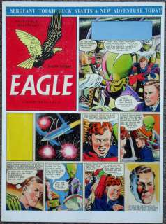 Desmond Walduck | Walduck - DAN DARE "Prisoner of Space", Cover Art, 1954 | Russ Cochran