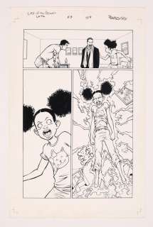 Original Art for Last of the Greats (2011 Image) Issue 3, Page 17 by Brent Peeples and Nick Nix | mycomicshop.com