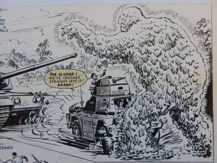 Kearon, Edward | Kearon, Edward - Originele pagina - Archie, de man van Staal - Return of the Sludge - (1970) | Catawiki