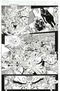 Carlos Magno Al Vey - "Secrets And Origins" page 16 - Captain Universe / Hulk #1/1 - Page volante - Exemplaire unique - (2006)