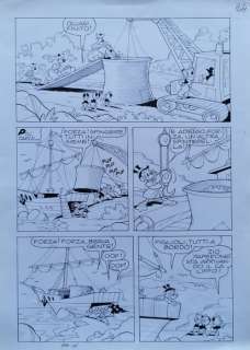 Massimo de Vita | Topolino #899 - Massimo De Vita: Zio Paperone e l’operazione Zukkador - Pagina 36 - Tavola 34 - Page volante - Exemplaire unique | Catawiki