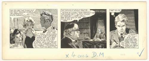 David Wright | Wright - CAROL DAY, Ebb-Tide #791 Daily Strip (1959) | Russ Cochran