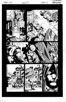 Paul Pelletier | Trace War #5, page 17 | Paul Pelletier