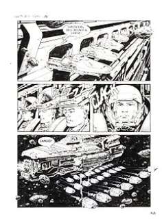 Fabrizio Busticchi & Luana Paesani | Nathan Never Maxi n. 18 - 6x Busticchi/Paesani - Tavole Originali - Page volante - Exemplaire unique - (2012) | Catawiki