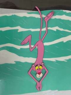 David H. Depatie, Friz Freleng | The Pink Panther - 2 Original cels and drawings of The Pink Panther - BIG SIZE RARE | Catawiki