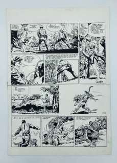 Carrillo | Carrillo - Original page - Los Mercenarios - (1970Â´s) | Catawiki