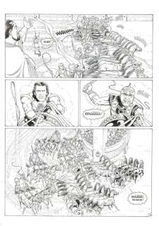 Mitton, Jean-Yves | Mitton, Jean-Yves - Originele pagina - Ben Hur 3 - Sjeik Ilderim - (2010) | Catawiki