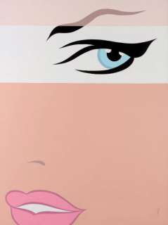 Walter Minus - Acrylique sur toile pour ce beau visage. Signée et datée octobre