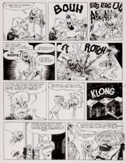 Godard - Martin Milan - Mille ans pour une agonie Encre de Chine pour la