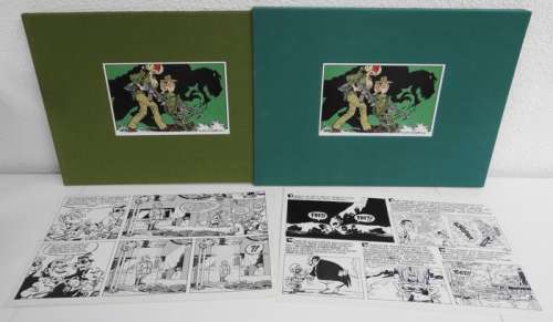 Lodewijk, Martin | Lodewijk, Martin - 2 originele, halve pagina’s + luxe album - Agent 327 - Collector’s Edition - Cacoïne en commando’s - (2006) | Catawiki