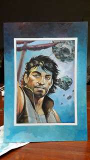 De Vos, Jorg | de Vos, Jorg - Originele tekening in kleur - Cover - Storm - Stripfies - (2013) | Catawiki