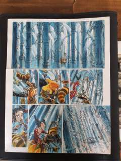 Oger, Tiburce | Oger, Tiburce - Planche originale - La Forêt T1 - (2007) | Catawiki