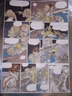 Format: Â± 50 X 61 Cm. | Erich von GÃ¶tha - Planche originale en couleur (p.50) - Les malheurs de Janice Tome 3 - (2003) | Catawiki