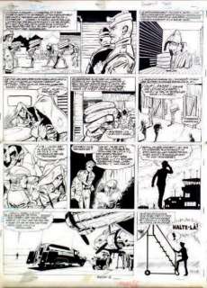 Paape, Eddy | Marc Dacier Planche à l’encre de Chine n°43, issue de l’album | Cornette de St Cyr