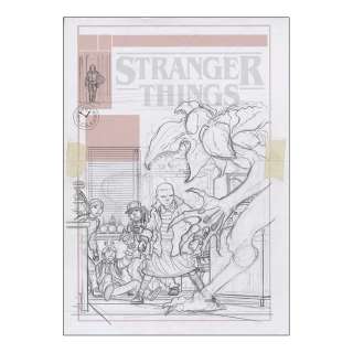 Charles P Wilson III - Original Art - Stranger Things pitch art pencel | imCollectible Art