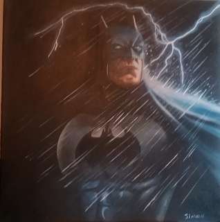 Simon, Enrique | Simon, Enrique - Original painting - Batman | Catawiki