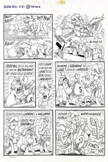 Jacovitti Benito | "Cocco Bill", 1986 | Urania Casa d’Aste