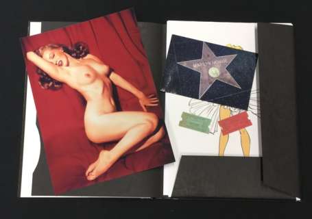 Walthéry, François | Walthéry, François - Portfolio Horizon BD - Marilyn Monroe - "Cinemascope" + 2 dessins originaux - Cartonné - EO - (2008) | Catawiki