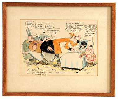 â€œHAWKSHAW THE DETECTIVEâ€ ORIGINAL SPECIALTY ART BY GUS MAGER. | Hake’s