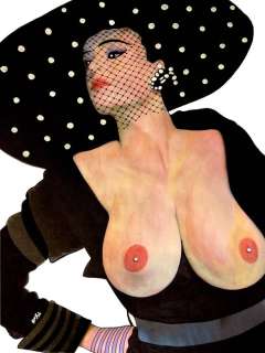 MX - 2x illustrazioni originali ad acquerello "Ribelle" e "Le calze" - Page volante - Exemplaire unique - (2015) | Catawiki