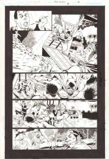 Mike Sellers, Nicola Scott - Secret six #10 p. 19 - catman, bane, and scandal savage action - 2009