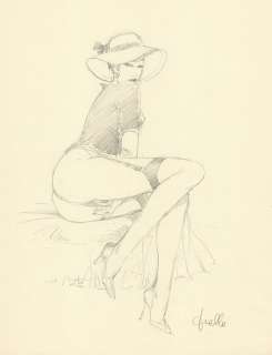 Leone Frollo | Mona Street - Leone Frollo - illustrazione originale "Cosa c’è qui sotto?" - Exemplaire unique | Catawiki